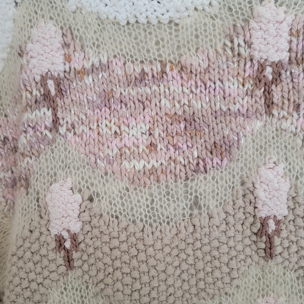 Vintage Wool? Sweater Women's Medium Cowl Neck - Picture 3 of 3